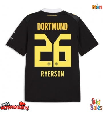 Borussia Dortmund Julian Ryerson #26 Replica Away Stadium Shirt 2026-27 Short Sleeve
